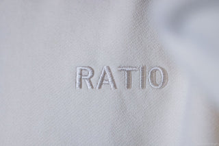 RATIO One of One Embroidered Hoodie - Cream